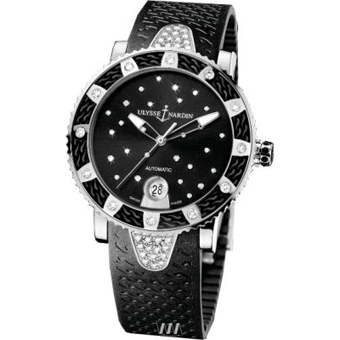 ユリスナルダン コピー 8103-101E-3C/22 Lady Marine Diver Starry Night レディス 腕時計